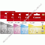 A Set Genuine Canon PGI520BK CLI521B/C/M/Y Ink Cartridges