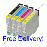 Any 20 Compatible Epson T133 B/C/M/Y Ink Cartridges