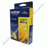 Genuine Brother LC67Y Yellow Ink Cartridge