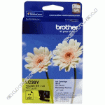 Genuine Brother LC39Y Yellow Ink Cartridge