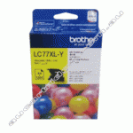 Genuine Brother LC77XL Yellow Ink Cartridge