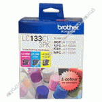 Genuine Brother LC133 Ink Cartridge C/M/Y Colour Pack