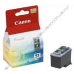 Genuine Canon CL51 FINE Colour Ink Cartridge High Yield