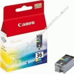 Genuine Canon CLI36C Four Colour Ink Cartridge