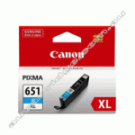 Genuine Canon CLI651XLC High Yield Cyan Ink Cartridge