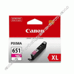 Genuine Canon CLI651XLM High Yield Magenta Ink Cartridge