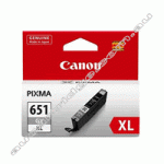 Genuine Canon CLI651XLGY High Yield Grey Ink Cartridge