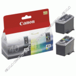 Genuine Canon PG40FINE Black / CL41FINE Colour Ink Value Pack