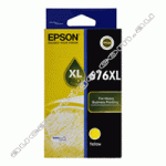 Genuine Epson 676XL Yellow Ink Cartridge