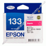 Genuine Epson T133(T133392) Standard Magenta Ink Cartridge