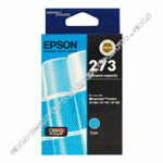 Genuine Epson T2732/273 Cyan Ink Cartridge