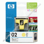Genuine HP 02 Yellow (C8773WA) Ink Cartridge