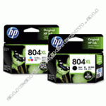 Genuine HP 804XL BK & 804XL C Ink Cartridge Value Pack