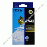 Genuine Epson 676XL Cyan Ink Cartridge